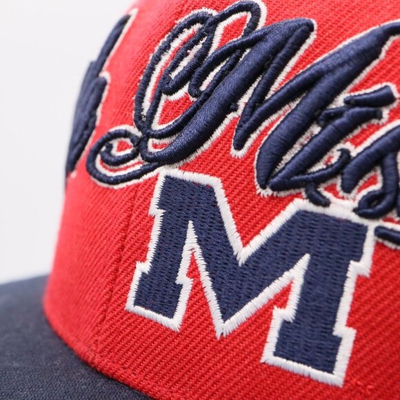 Merge Left Headwear Ole Miss Landsharks Snapback Hat - Picture 2 of 7